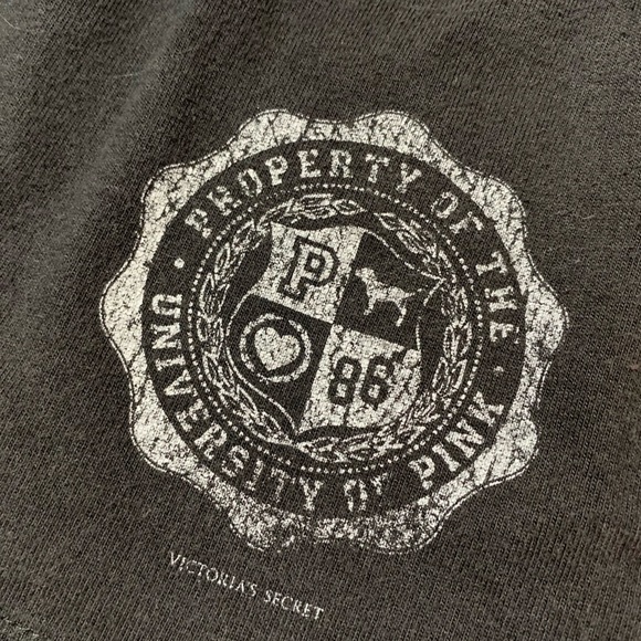 4 for $10 PINK EUC Black & White Cotton Blend Elastic Waist Shorts size Small - Picture 4 of 9